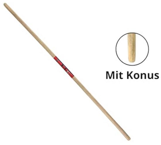 Broomstick 120 cm - Dikte 24 mm - Veeg- en borstelsteel - Multifunctionele steel voor verschillende gereedschappen — afbeelding 3