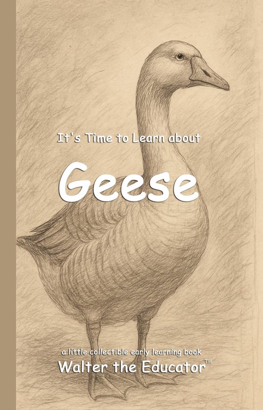 Walter the Educator's Collectible Early Learning Book Series - It's Time to Learn about Geese