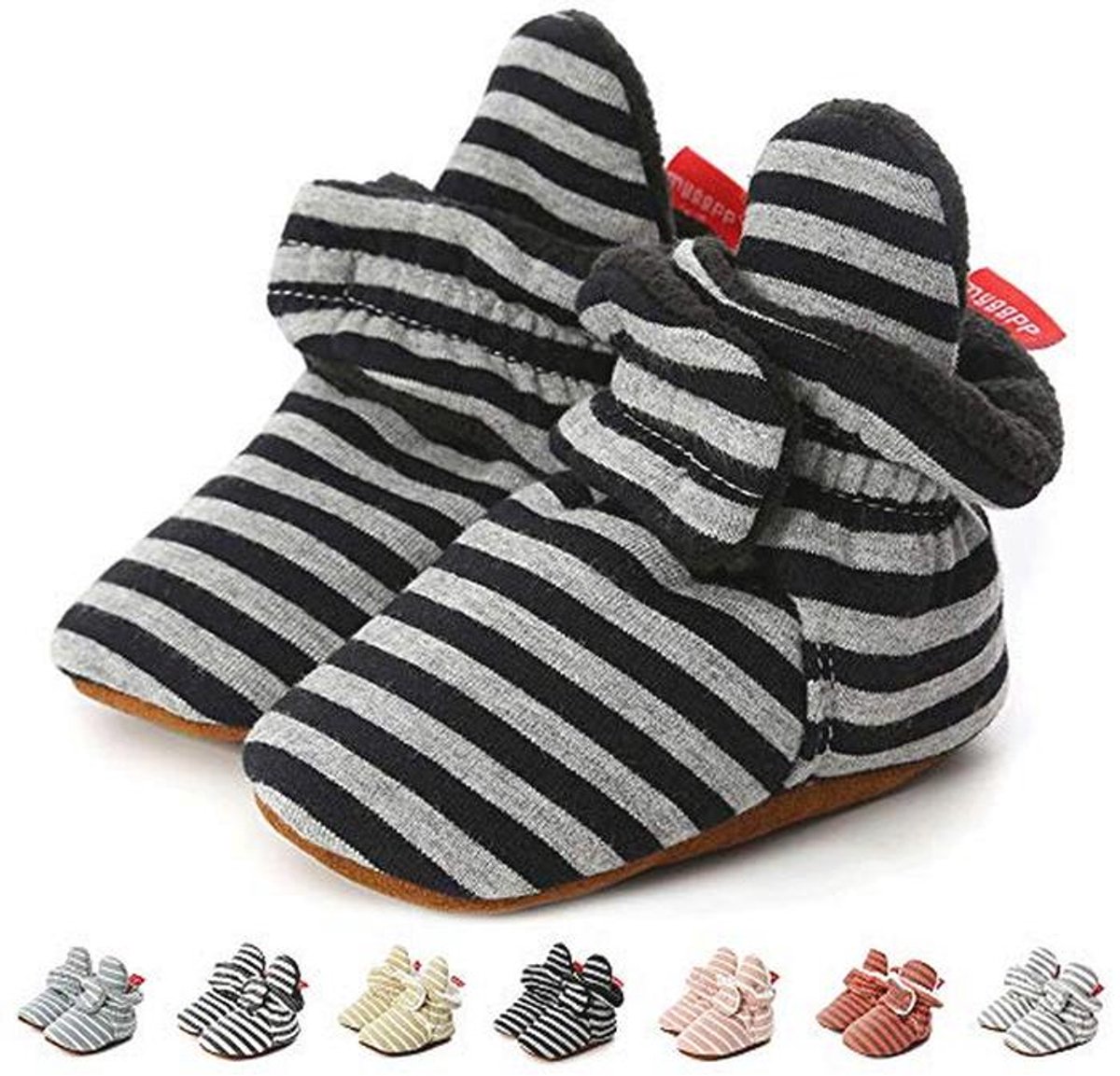 Fleece Babyschoenen met Antislip voor Pasgeborenen en Peuters