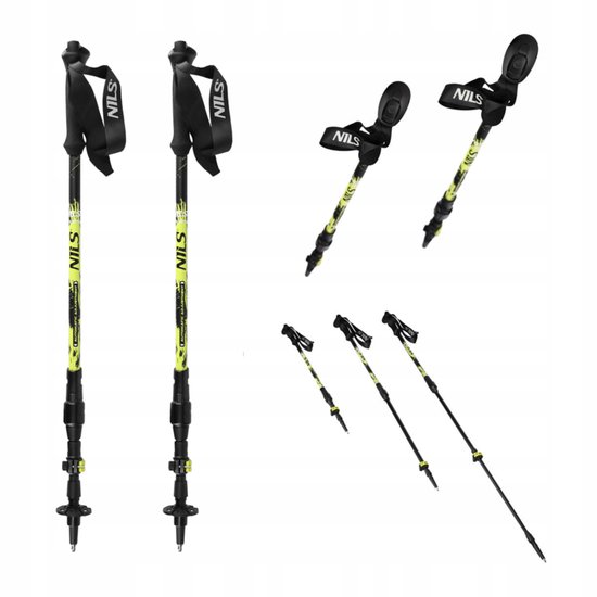 WILLONG Trekkingstokken – Verstelbaar 110-135 Cm, Lichtgewicht 7075 Aluminium | Voor Wandelen En Skiën