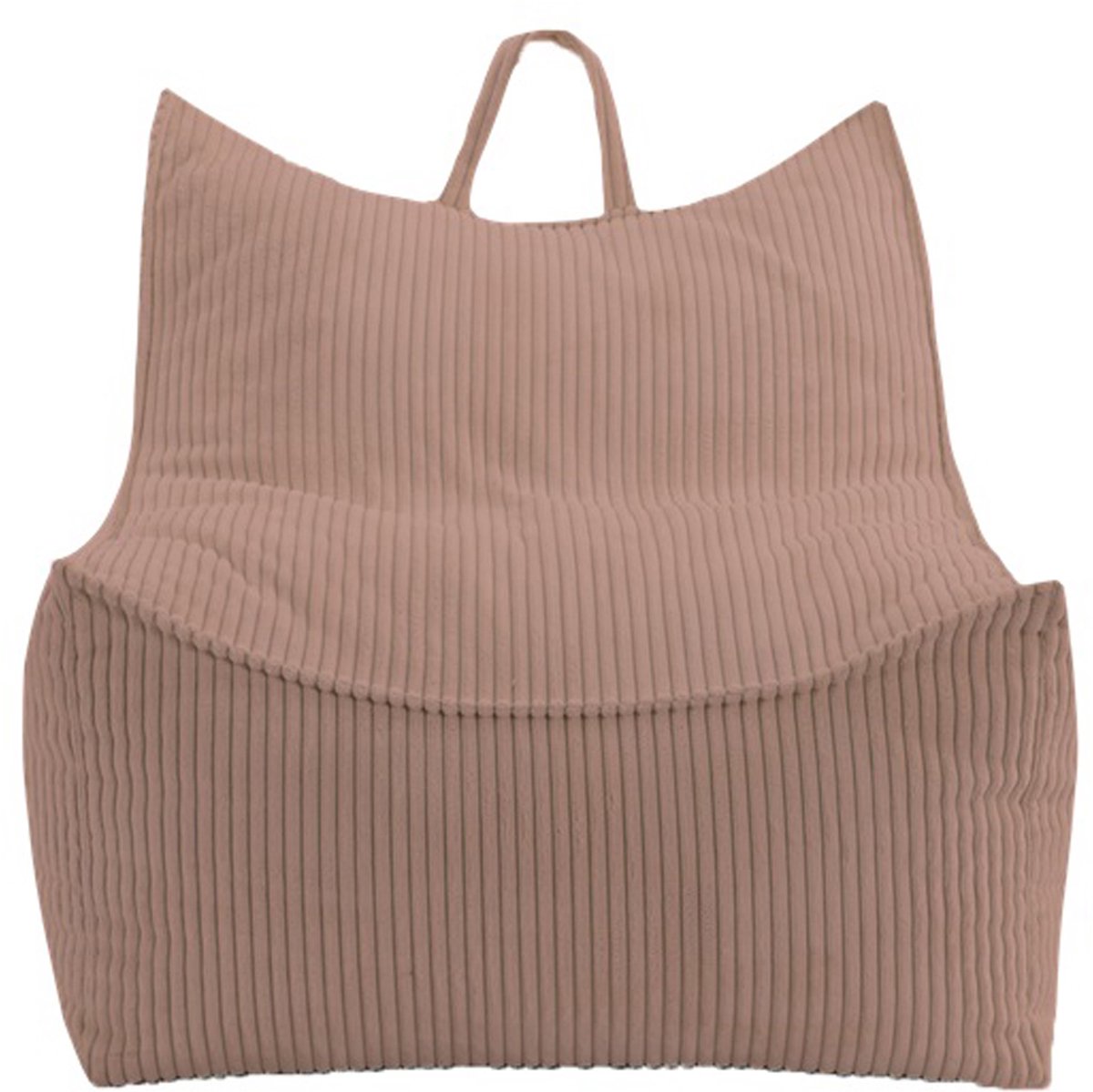 Overseas zitzakstoel Maeve - 75x75x90 cm - Rose Dust