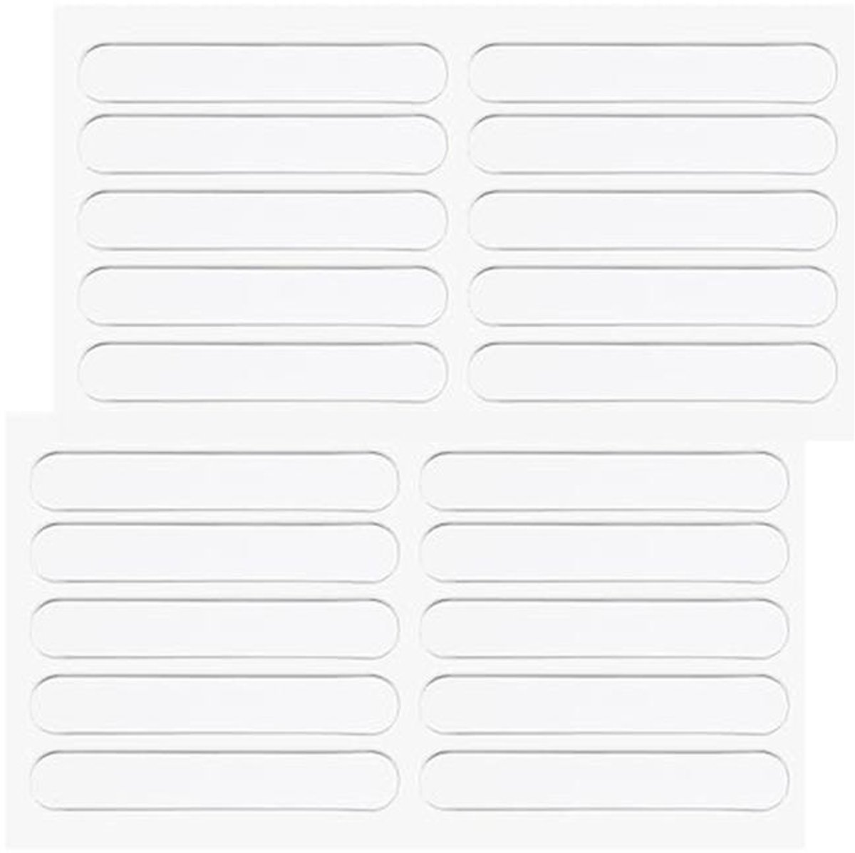 20 Stuks Transparante Meubelstoppertjes - Zelfklevende Silicone Bumpers voor Deuren en Kasten