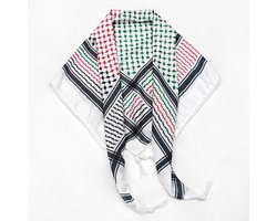 Palestijnse Sjaal - Keffiyeh - Arabische Shemagh - Arabische sjaal - Woestijn shemagh - Arafat sjaal - LOUZIR