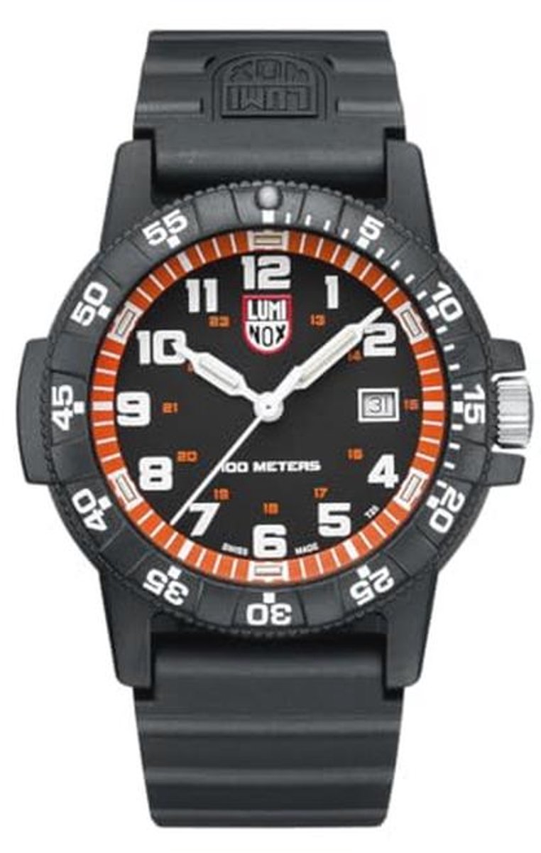 Analoge Zwitserse Kwarts Horloge voor Heren met Kunststof Armband