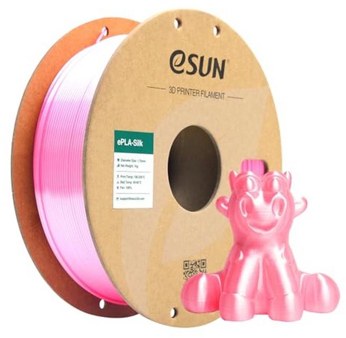 Zijde PLA Filament 1.75mm - Glanzend 3D Printer Filament voor Hoge Precisie Afdrukken