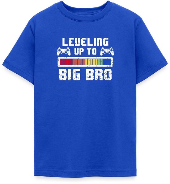 Leveling Up To Big Brother Zwanderschap Aankondiging T-Shirt Tiener