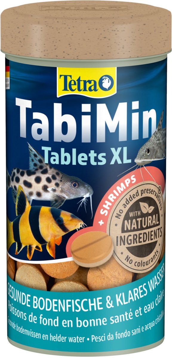 Tetra Tablets Tabimin  XL - Vissenvoer - 133 Tabletten