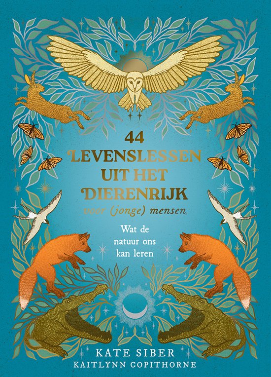 44 levenslessen uit het dierenrijk voor (jonge) mensen - cover
