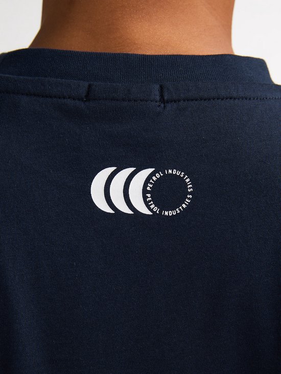 Petrol Industries - Jongens T-shirt met print Bala - Blauw - Maat 176