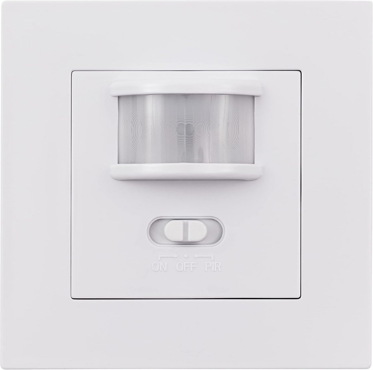 Inbouw Bewegingsmelder Wit - 200W LED Geschikt - 9 Meter Bereik