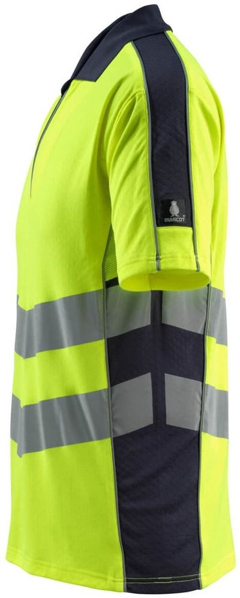 Mascot Safe Supreme Poloshirt 50130-933 - hi-vis geel/donkermarine - 4XL
