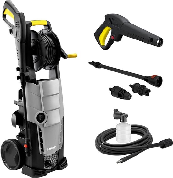 SYLSTAR Schuimsproeier 2L – Draadloze Autowas Foam Gun Met 7.4V Accu & 2 Sproeiers – Krachtige 4 Bar Pompsproeier Voor Auto Detailing, Tuin & Meer