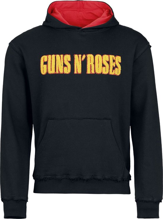 Sweat à capuche homme Guns N' Roses - Noir/Rouge - Taille M
