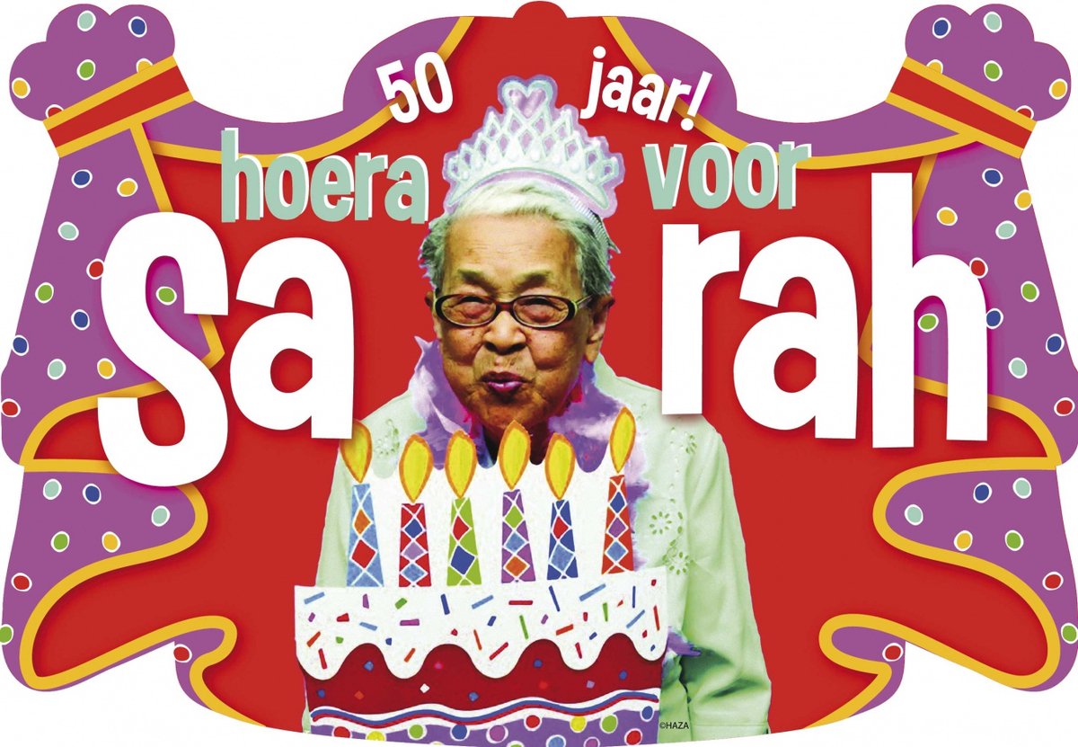 Witbaard - Huldeschild - Sarah