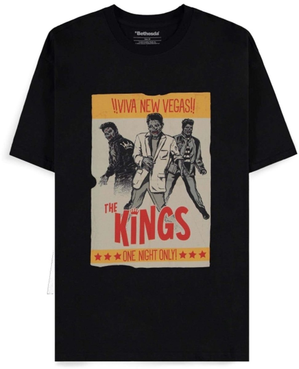 Fallout TV Series - The Kings Heren Tshirt - 2XL - Zwart