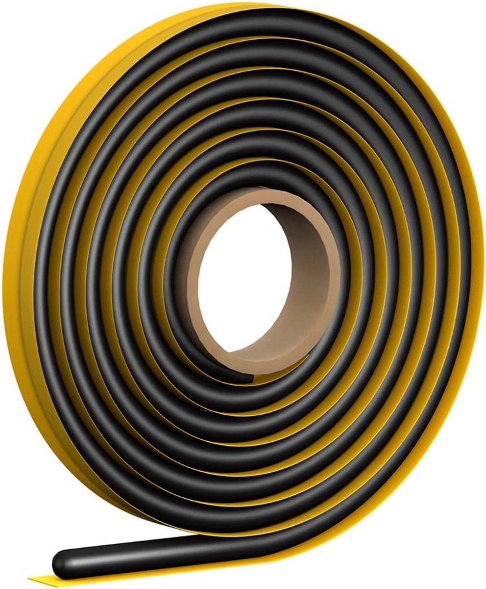 Plastic Afdichtband met Rond Profiel voor Metaal, Hout en Kunststof