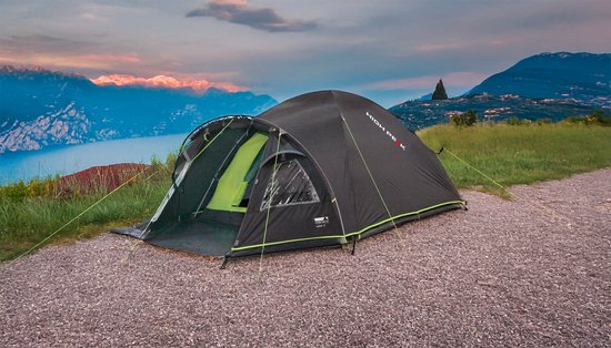 High Peak Talos 3 Koepeltent - Donkergrijs - 3 Persoons