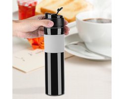 Draagbare Mini Espresso Machine - Handmatige Koffiezetter voor Thuis, Kantoor en Reizen