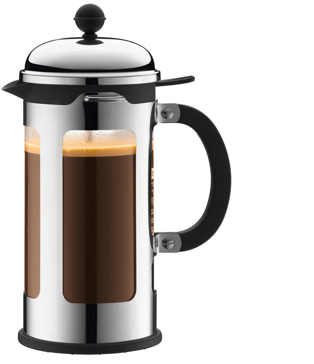 Unyqoos® Stijlvol koffiezetapparaat met glazen kan voor acht kopjes koffie