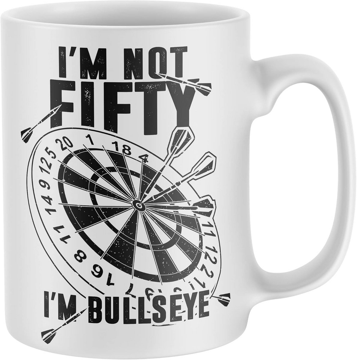 Grappige Dartmok 50e Verjaardag - Cadeau voor Dartspeler (50 Jaar)