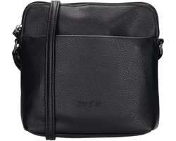 Beagles Tarragona Schoudertas - Crossbody - Ritsvakken - Dames - Imitatieleer - Zwart