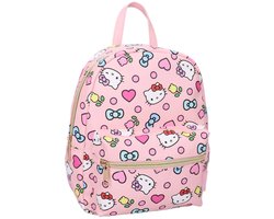 Hello Kitty Sweet On You Rugzak - 27 x 21 x 8 cm - 4.5L - Roze - Faux Leather