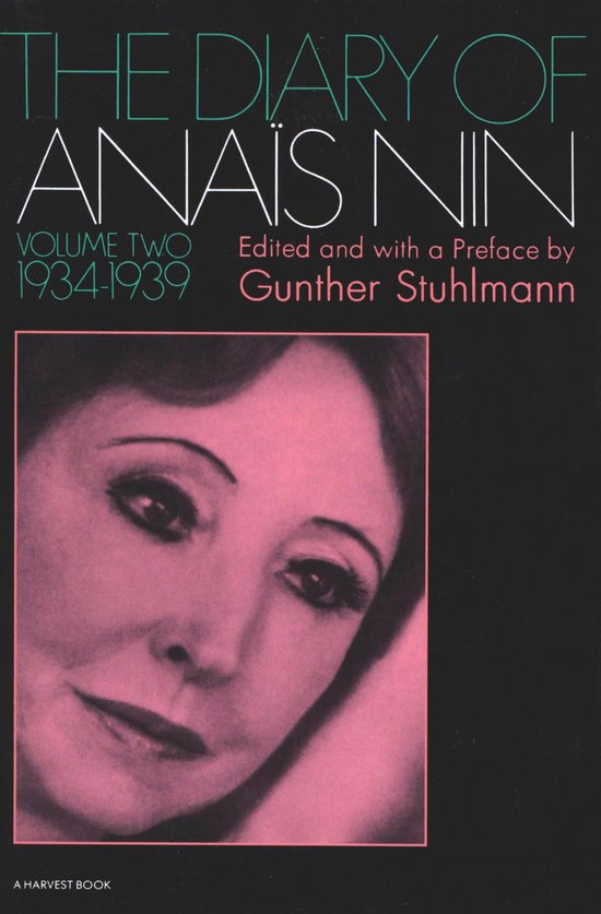 The Diary of Anais Nin Volume 2 1934-1939 - cover