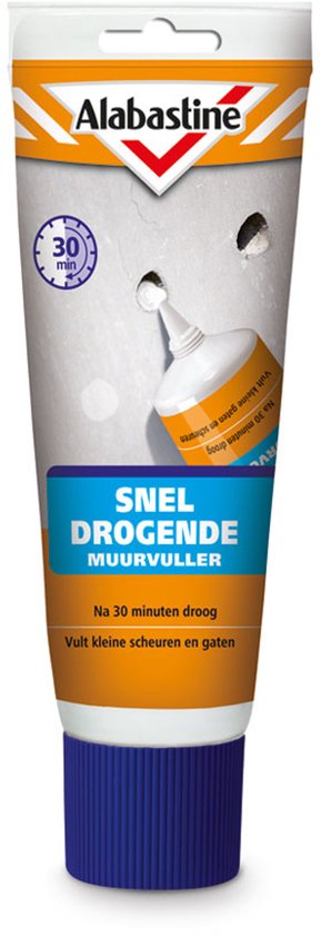 Alabastine Sneldrogende Muurvuller Tube - Wit - 330 gram