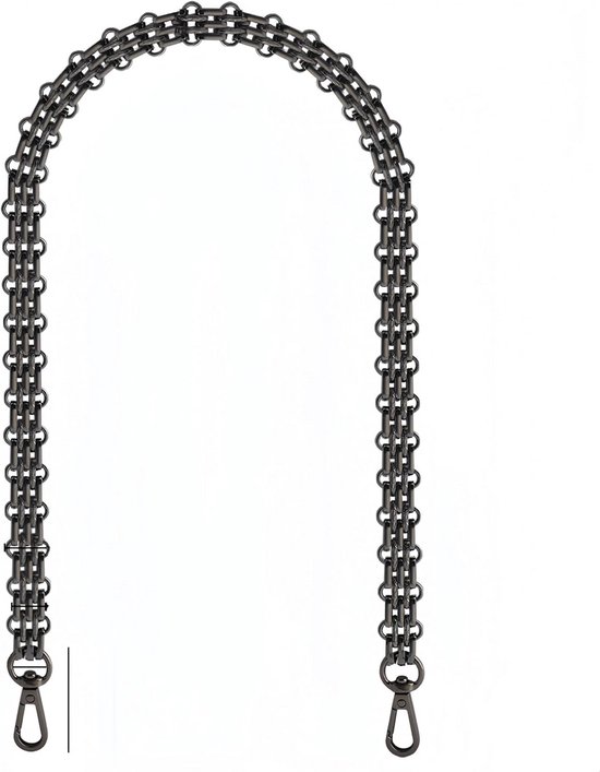 Stalen tas ketting - DIY goud, zilver, pistool zwart metalen vervanging ketting schouder Crossbody tas riem voor handtassen handvat