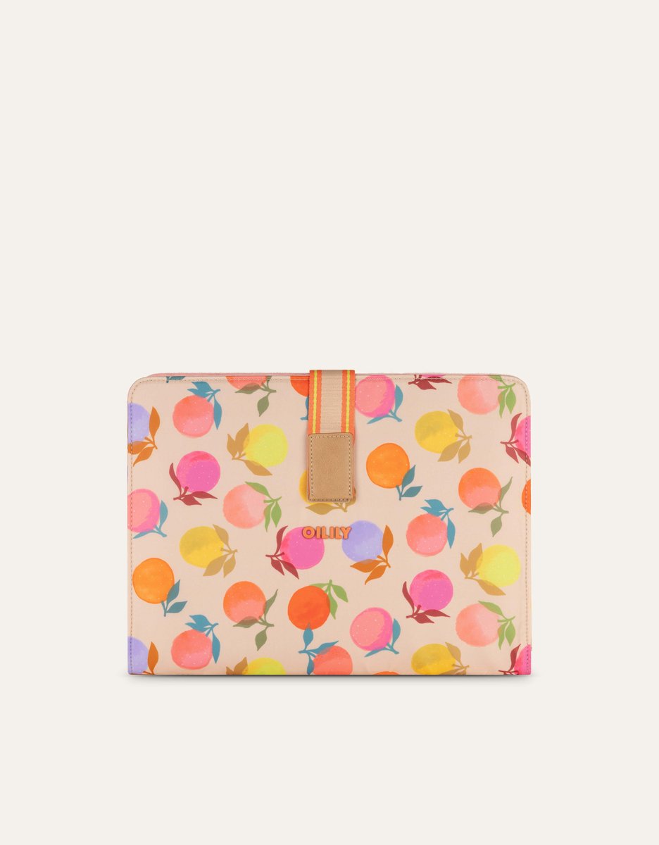 Libby Laptop Sleeve - Beige - One size