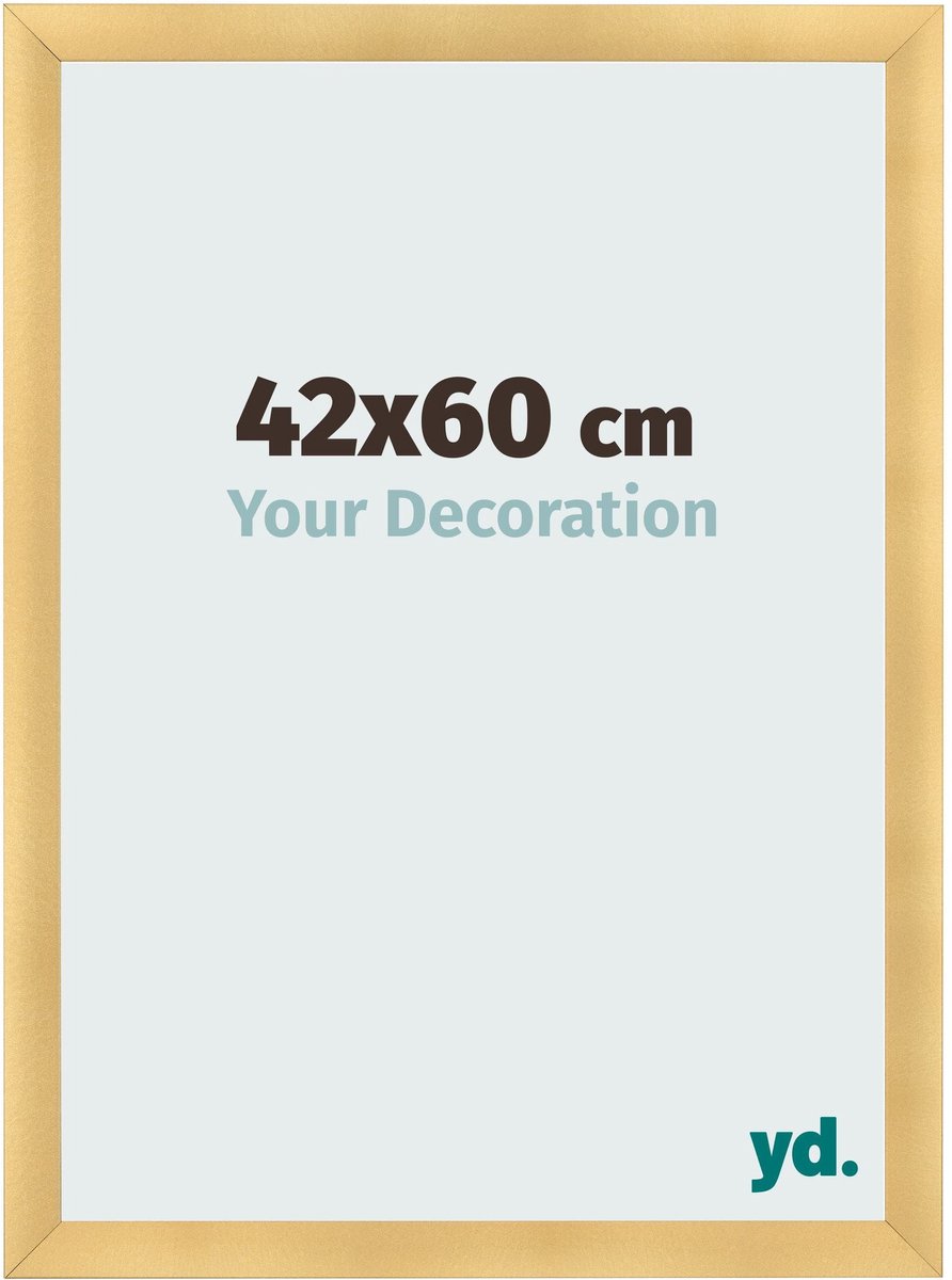yd. Your Decoration - Fotolijst 42x60 cm - MDF - Goud Mat - Pisa