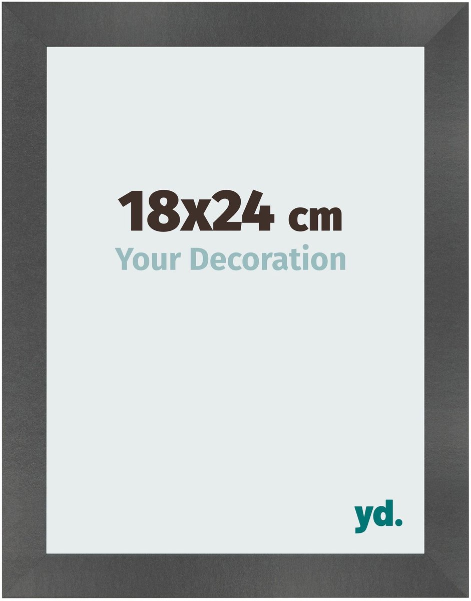 yd. Your Decoration - Fotolijst 18x24 cm - MDF - Zwart Mat - Pisa