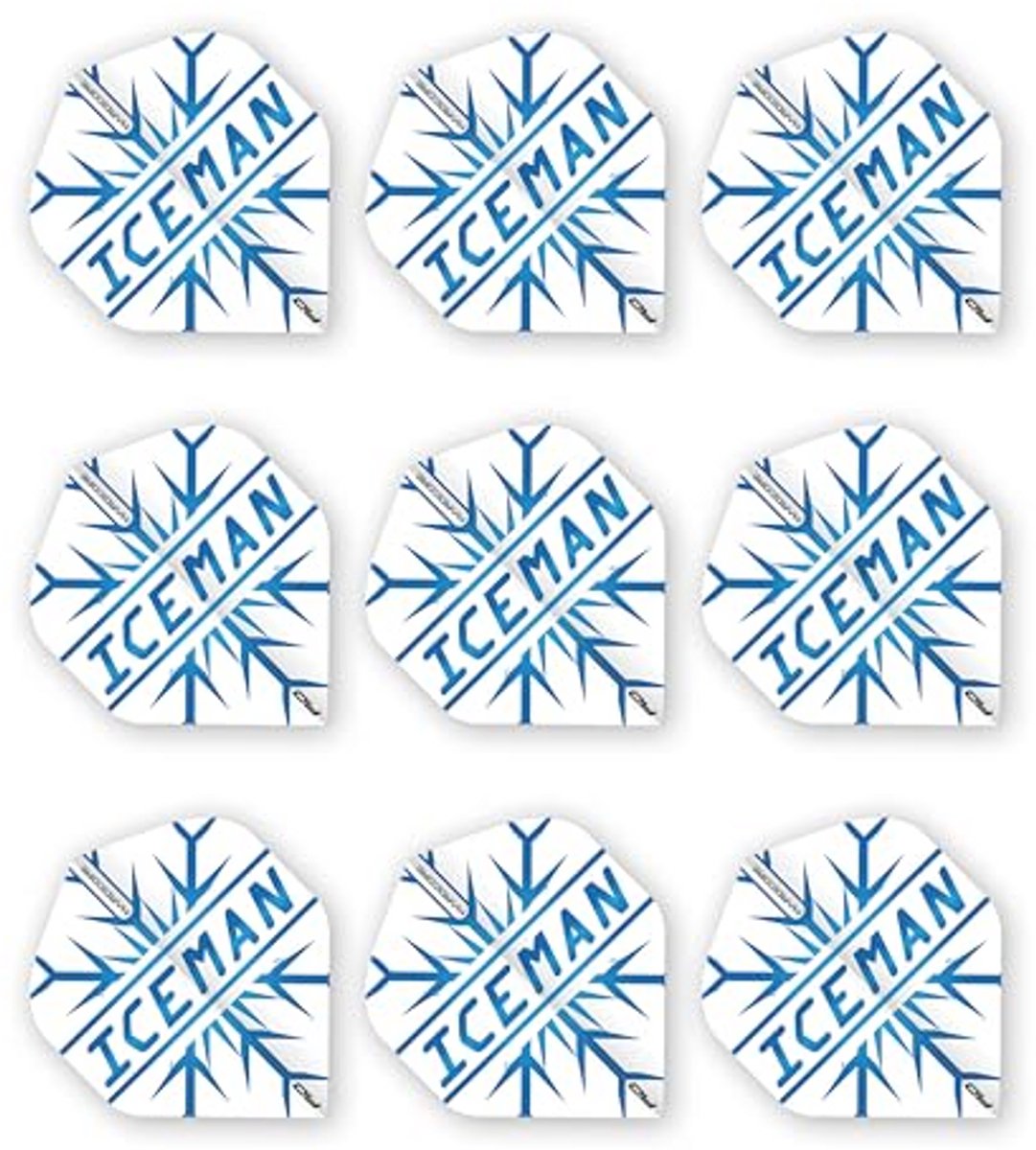 Extra Dikke Dart Flights - 3 Sets (9 Stuks)