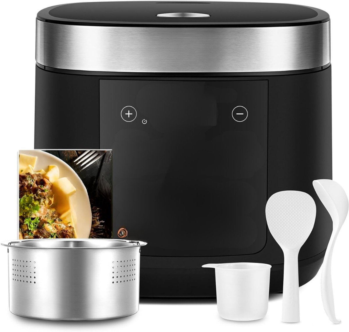 Lexium Slowcooker met Timer - Programmeerbare slowcooker - Elektrische slowcooker - Digitale slowcooker - Binnenpan - Eten