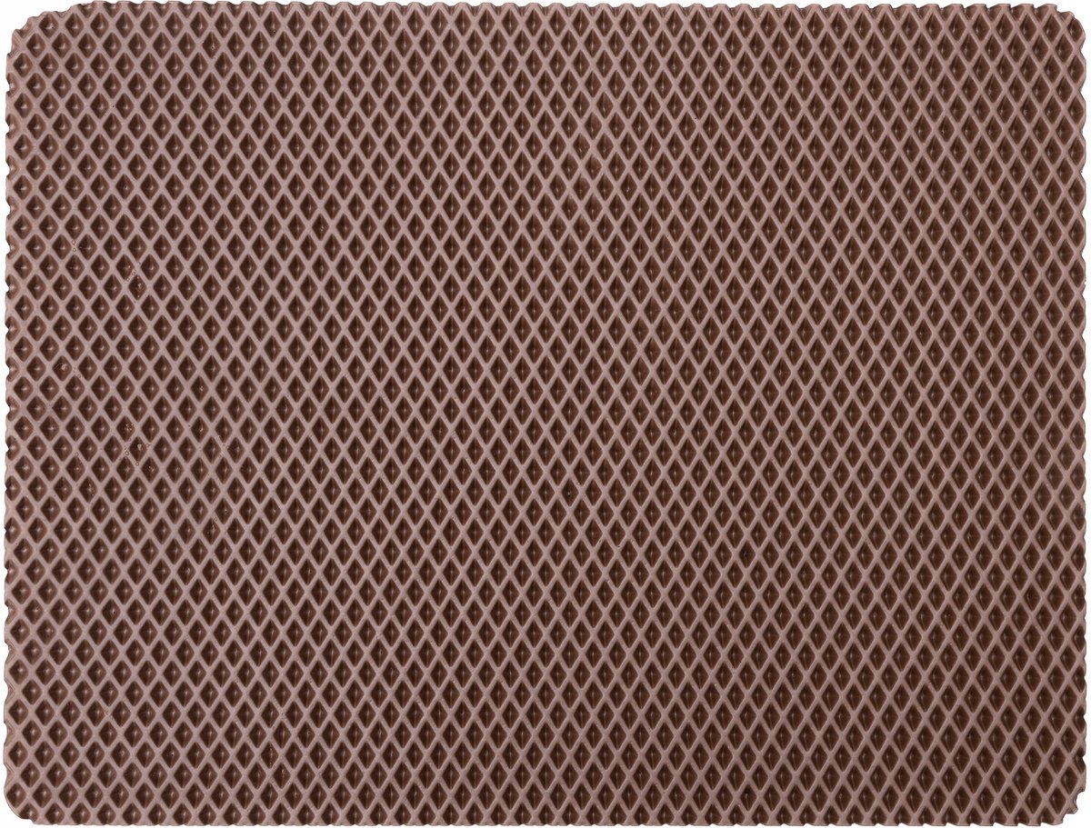 Bruine Kattenbakmat EVA 59x44 cm - antislip & waterdicht