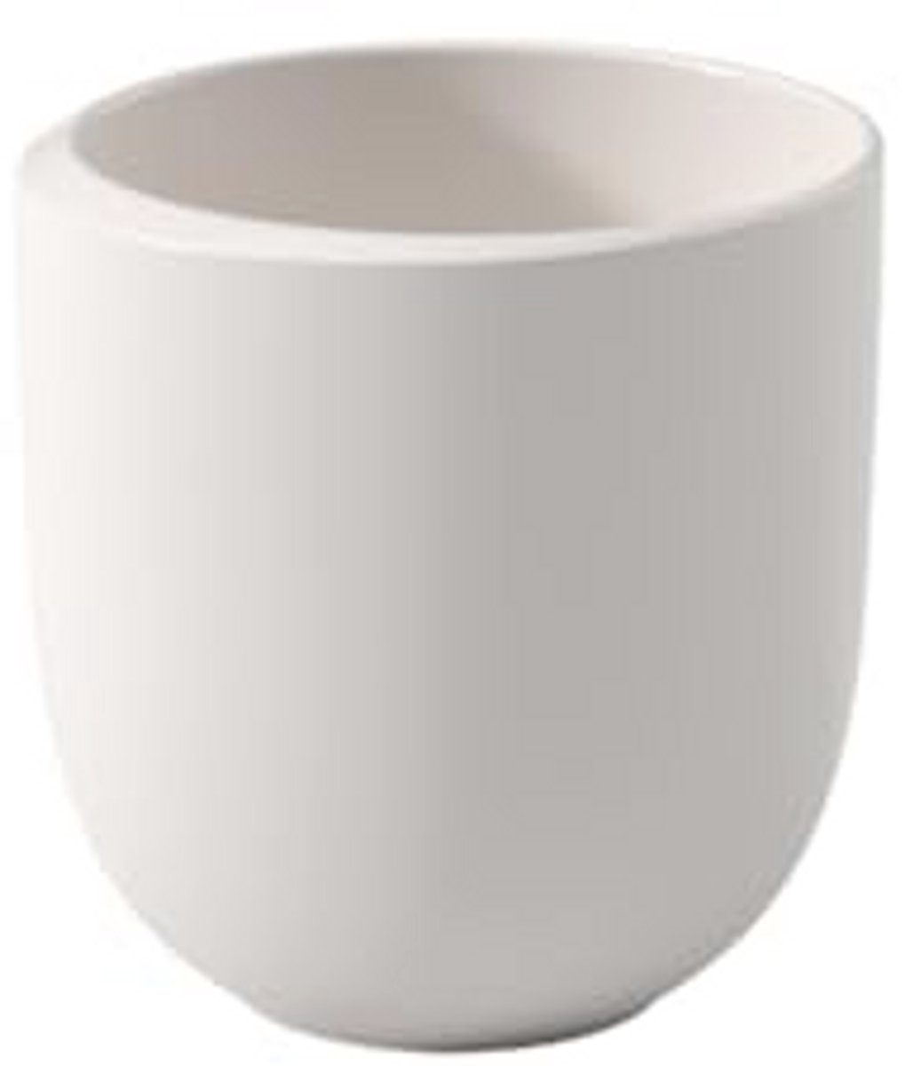 Koffiekop zonder oortje, 390 ml, Wit - Perfect voor een unieke tafelsetting