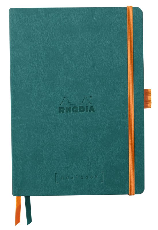 Rhodia Goalbook – Bullet Journal – A5 – 14,8x21cm – Softcover – Gestippeld – Dotted – Paon