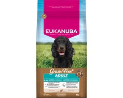Eukanuba Hondenvoer Droog Grain Free Adult All Sizes Hert - 3 kg