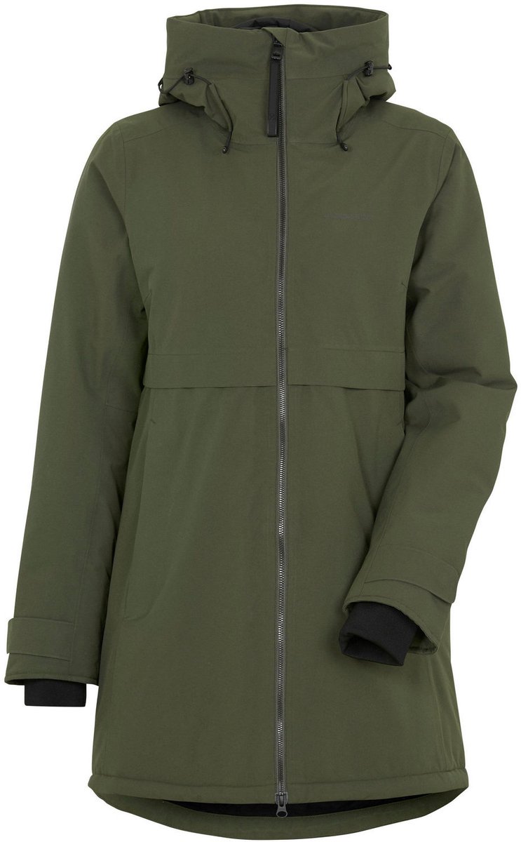 Didriksons 1913 Helle Wns Parka 6 – Wintersport Jassen Winterjassen Groen