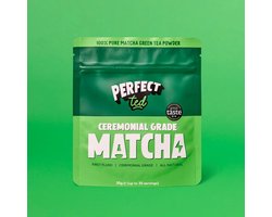 foto van Perfect Ted Ceremonial Grade Matcha Poeder - Single Origin Uji, Japan - 30 g