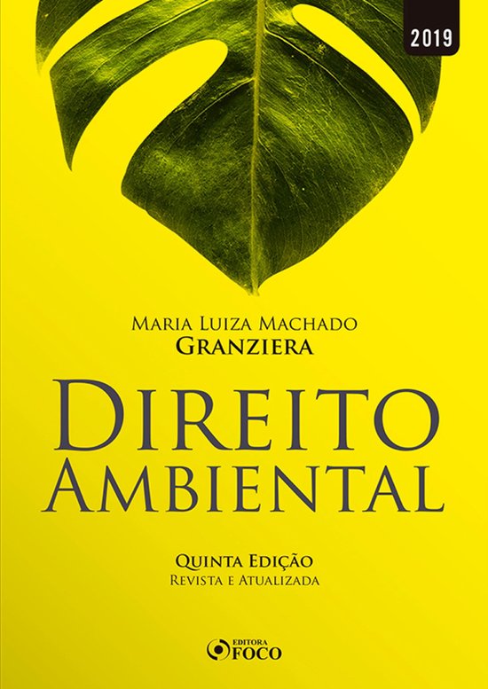 Direito ambiental - 5. ed. 2019 - cover