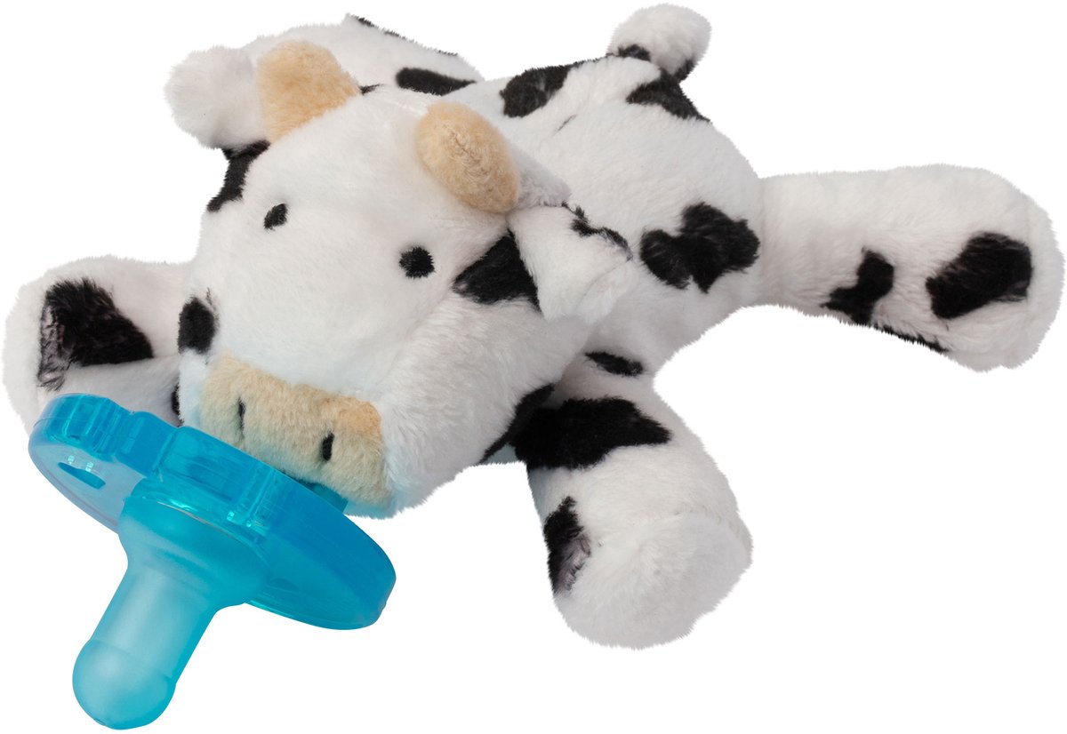 Wubbanub fopspeen met knuffel - Koe