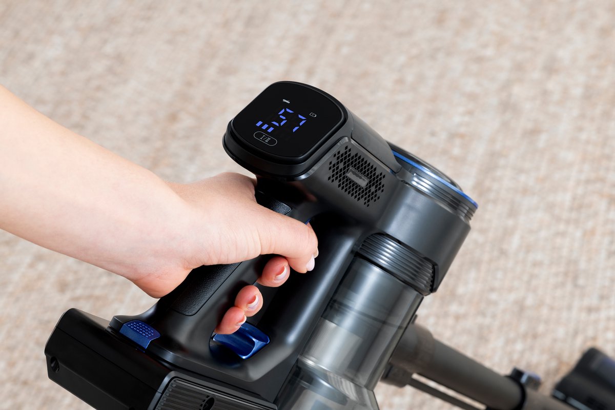 AG4100 Steelstofzuiger Draadloos - Midnight Blue -Stofzuiger Zonder Zak - Geschikt voor Dierenharen- Krachtig -Kruimeldief- Draadloze Stofzuigers - Steelstofzuigers - Kruimelzuiger - Compact & Licht - Ook voor in de auto – foto 4