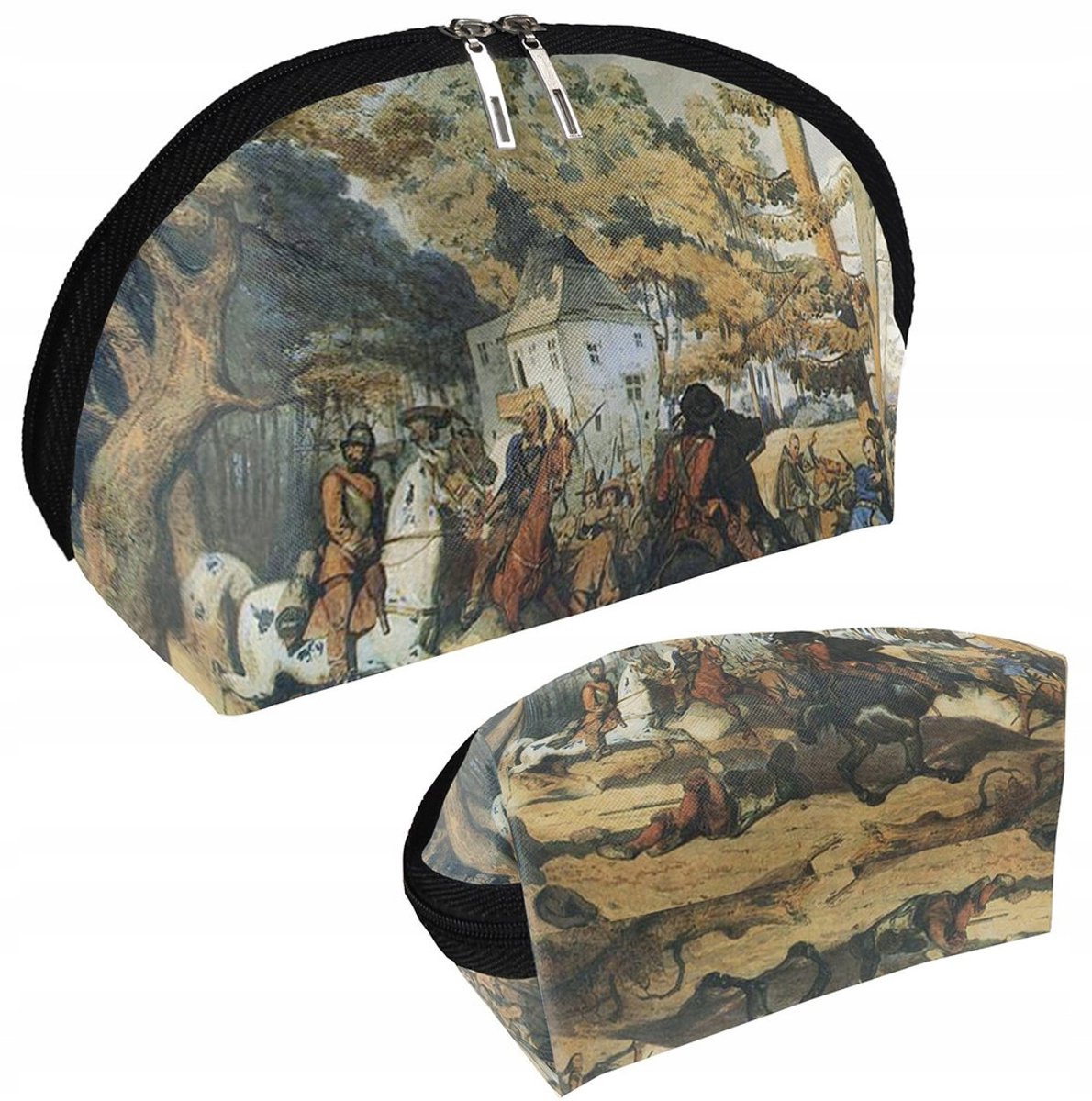 Toilettasjes met Artur Grottger print - Waterdicht & Duurzaam