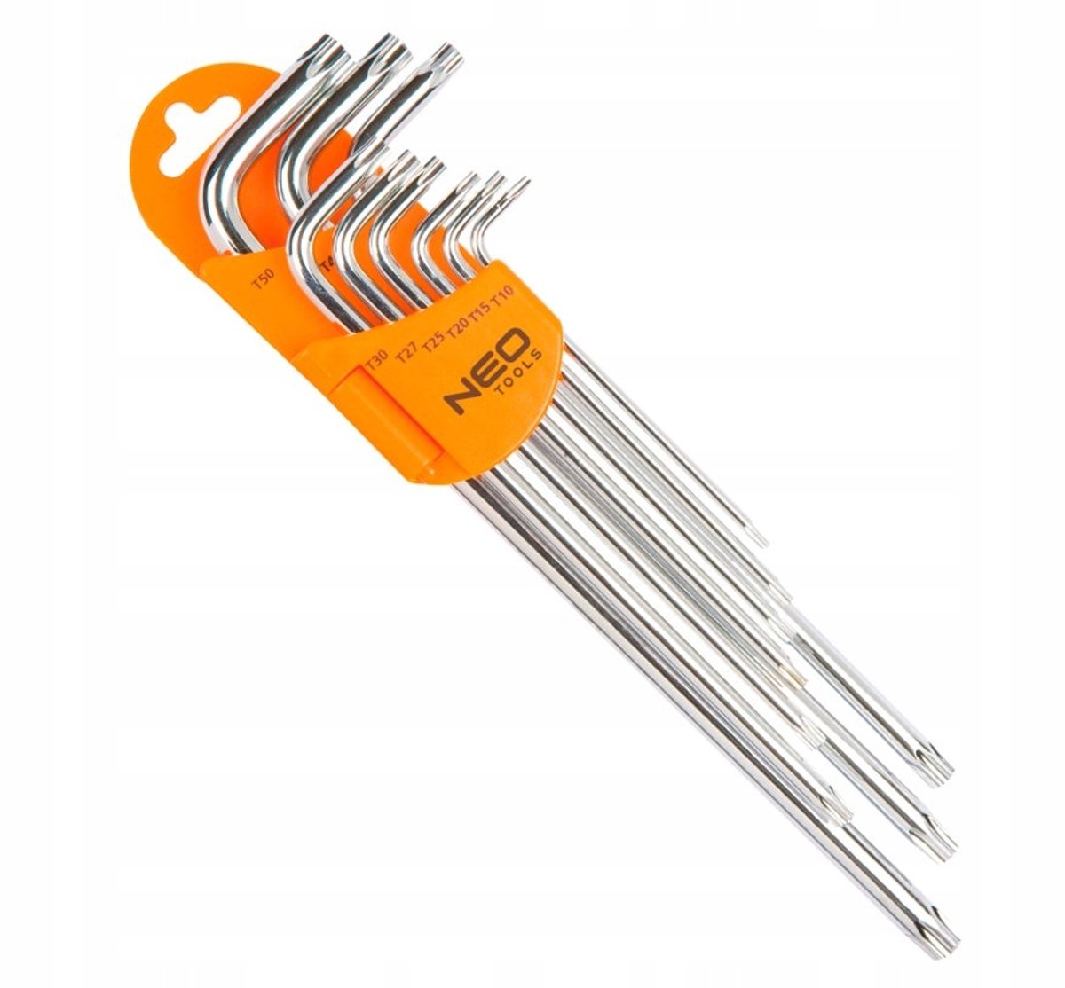 NEO Torx Sleutelset T10-T50 9-delig met Magnetische Tip