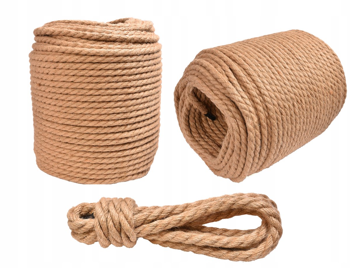 Sterke Jutekous 16mm - 30m: Zeil- en Decoratietouw