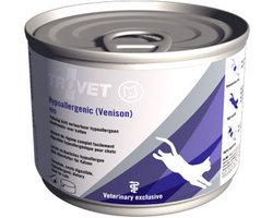 TROVET Hypoallergenic VRD (Venison) Kat - 12 x 200 gr blikken