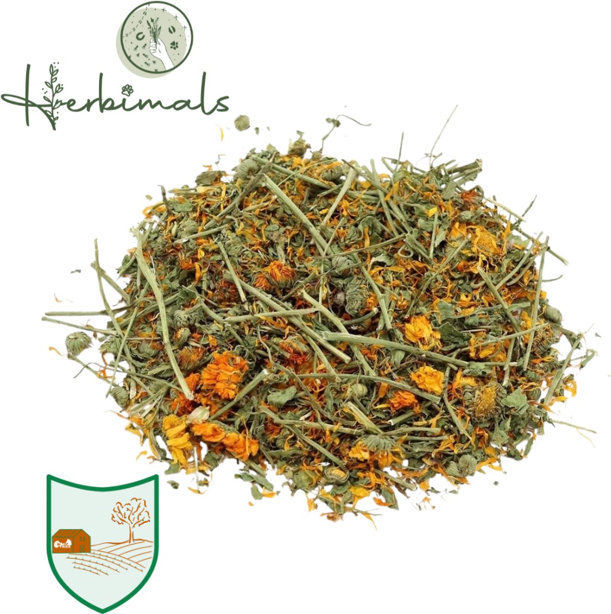 Herbimals Goudsbloemplant - grof gehakseld