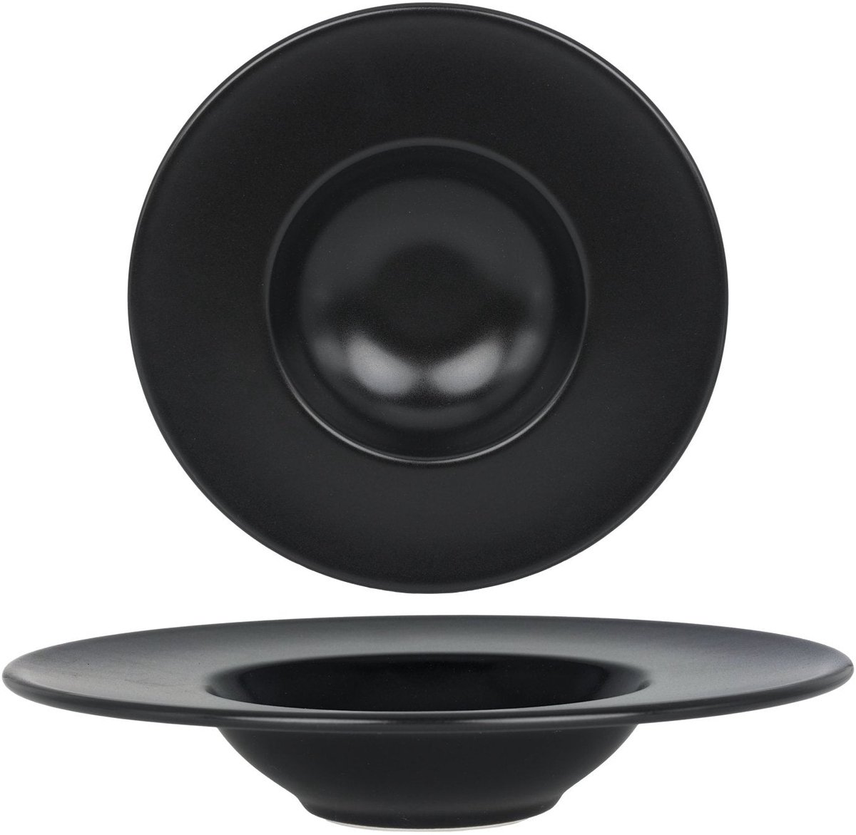 Bonna Pastabord - Notte - Porselein - 28 cm (400cc) - set van 2