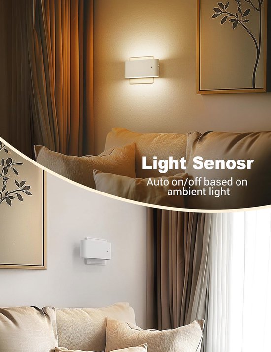 Nachtlamp met Stopcontact en Schemersensor - Dimbaar van 0-100LM voor Kinderen en Huishouden - 3000K Warm Wit — afbeelding 3